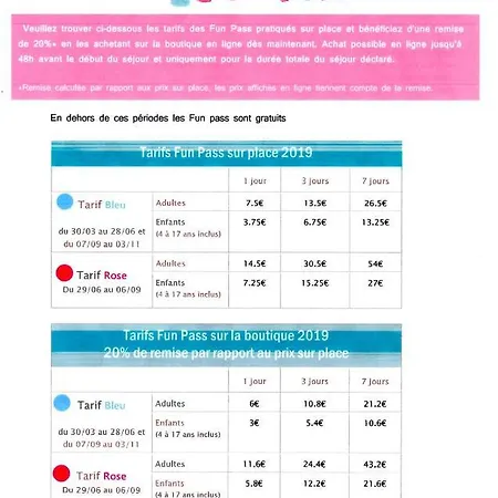 Mobilhome Chez Siblu * Gastes